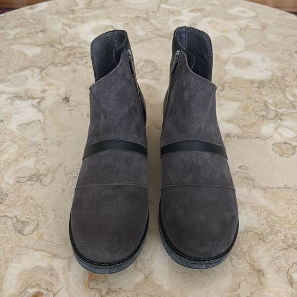 Naot Emerald Leather & Suede Ankle Boots - Picture 4 of 12